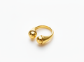NEXUS ring in 18k gold vermeil